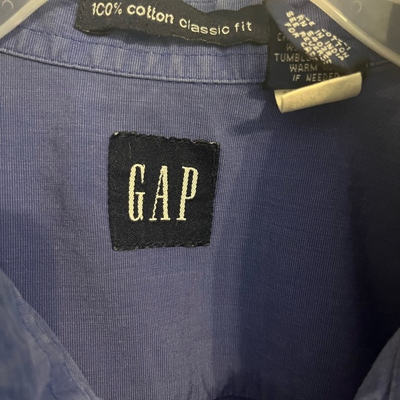 Gap classic fit button down shirt M - Picture 4 of 4